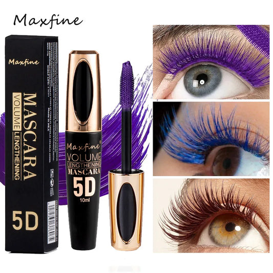 5D Silk Waterproof, Non-caking, and Prolonged Mascara.