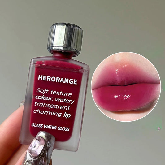 HERORANGE Light Glass-Like Lip Lacquer