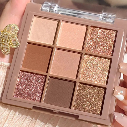 Luxurious 9 color eyeshadow palette