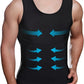 Mens Slimming Body Shaper Compression Tank Top Undershirt Shapewear