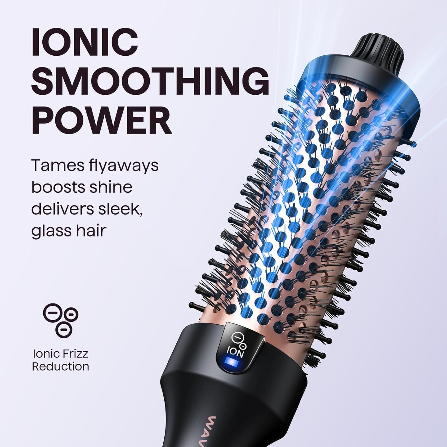 3-in-1 Pro Negative Ion Heaters Thermal Brush