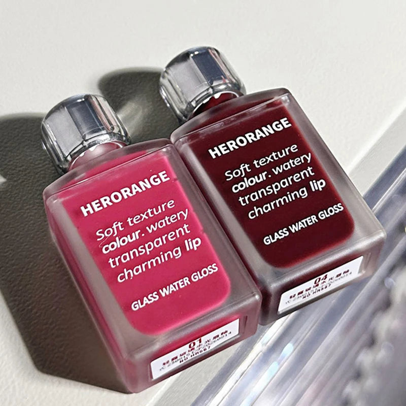 HERORANGE Light Glass-Like Lip Lacquer