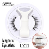 1 Pair Reusable Magnetic Eyelashes Tweezers Set
