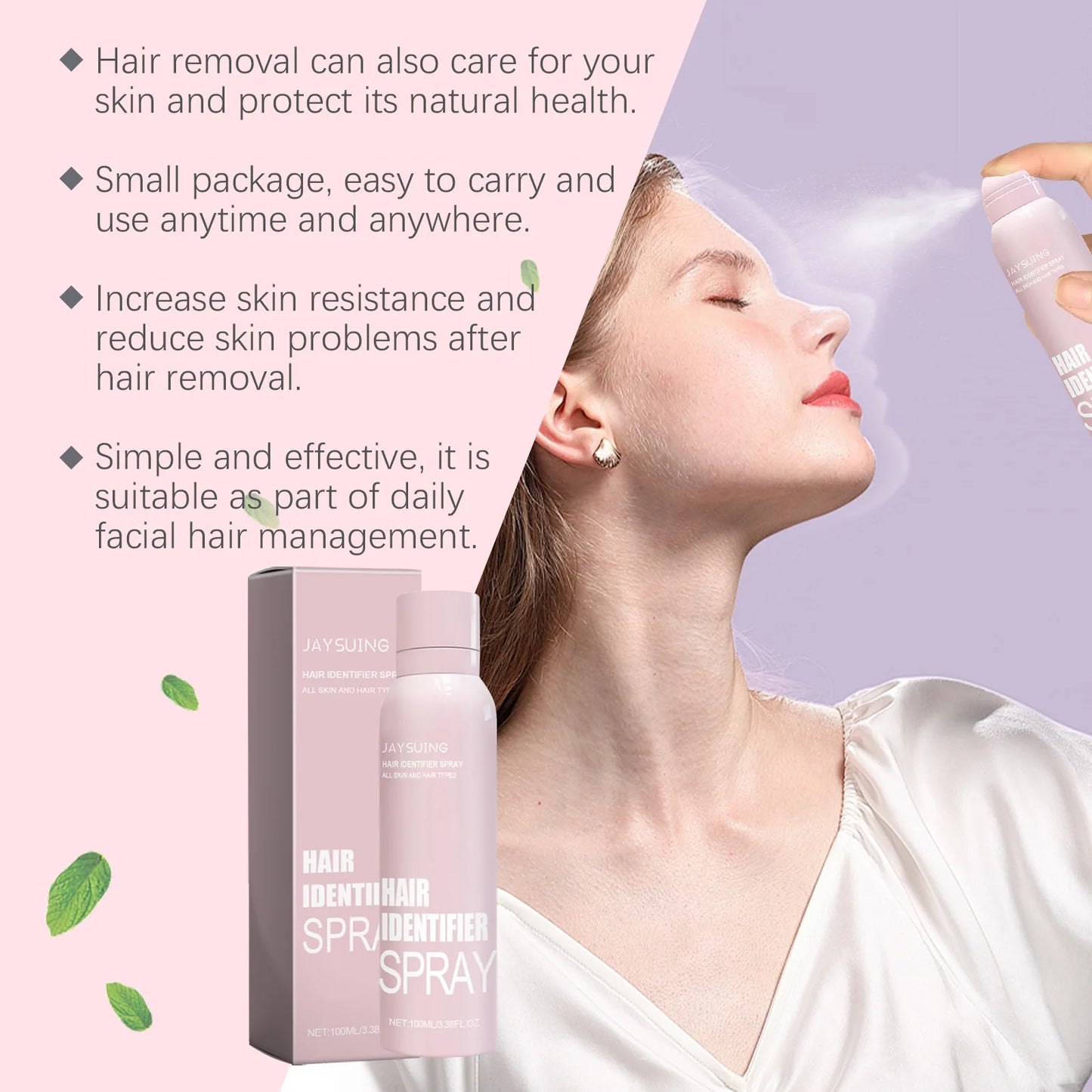 Facial Hair Identification Spray