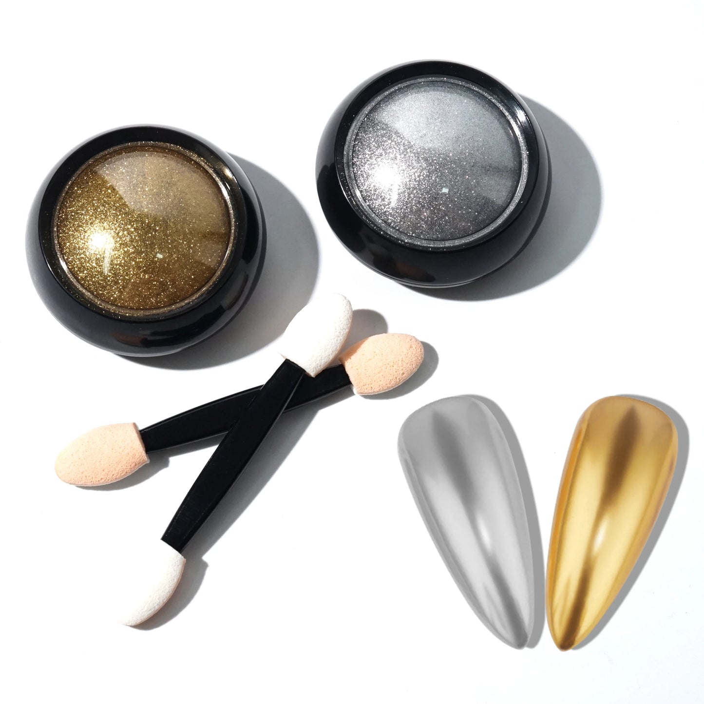 Nail Glitter Metallic Rubbing Dust Gel Polish