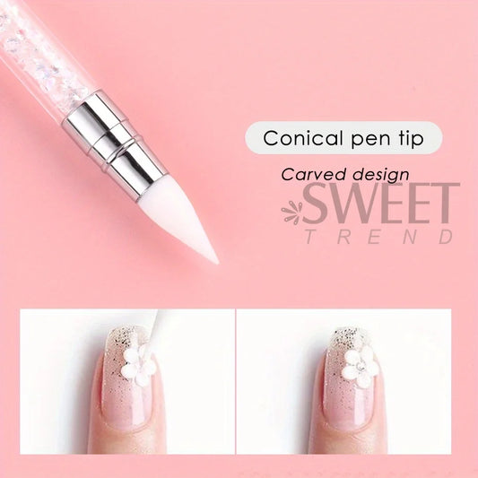 Double Head Silicone Nail Art Pen