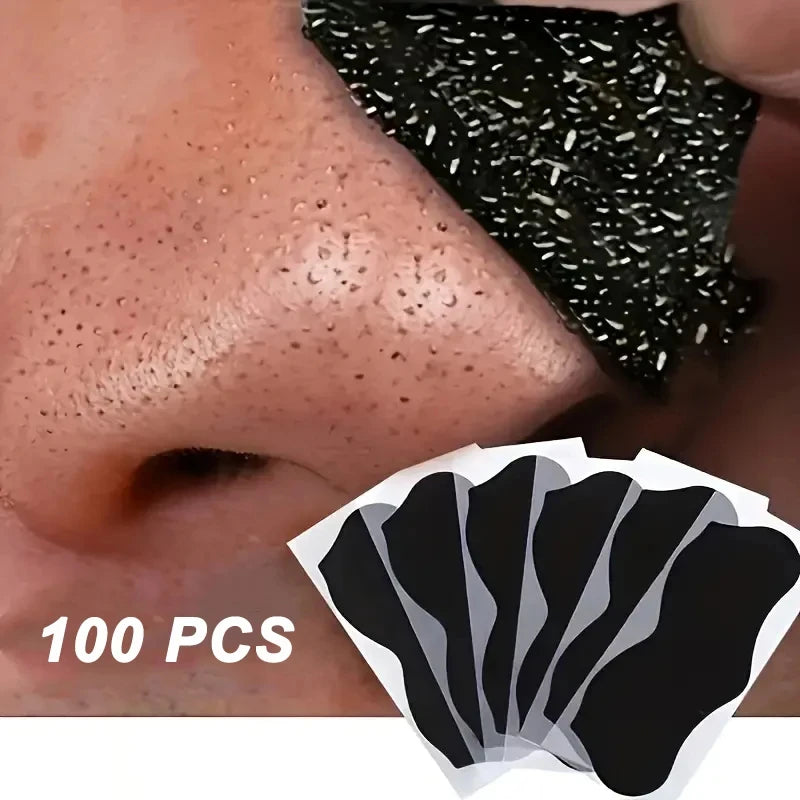 Bamboo Charcoal Nasal Strips Blackhead Remover Mask