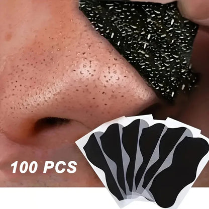 Bamboo Charcoal Nasal Strips Blackhead Remover Mask