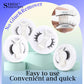 1 Pair Reusable Magnetic Eyelashes Tweezers Set