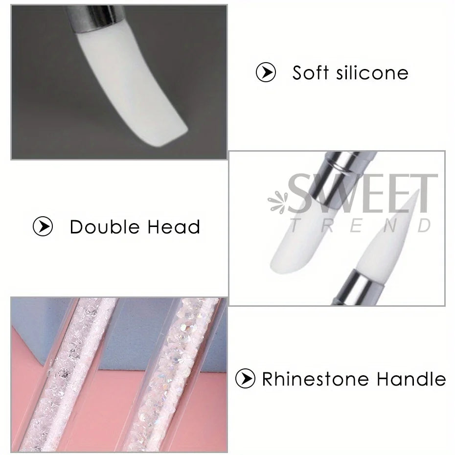 Double Head Silicone Nail Art Pen