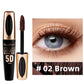 5D Silk Waterproof, Non-caking, and Prolonged Mascara.